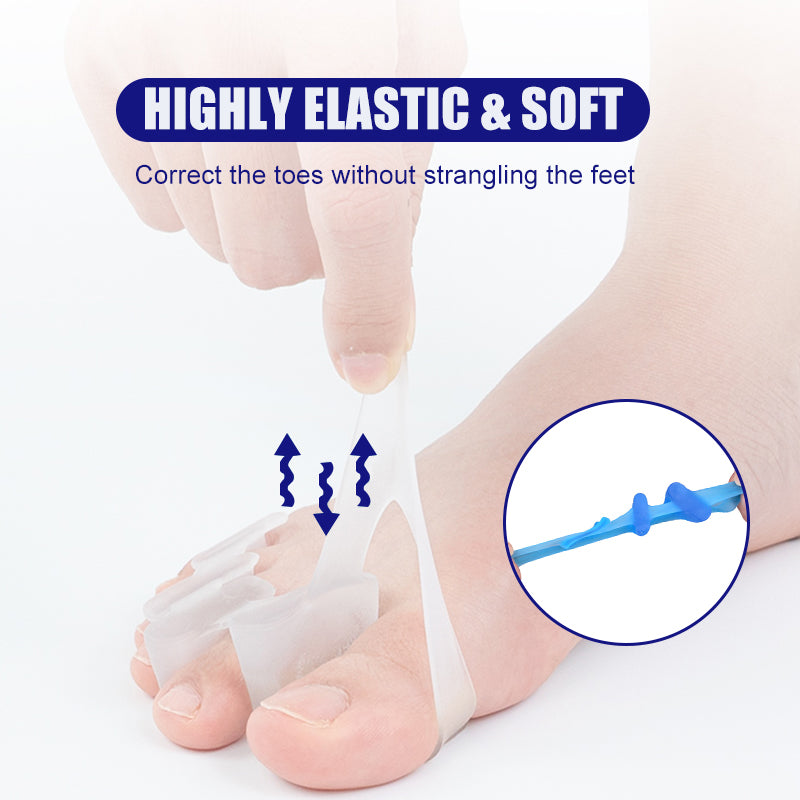 Toe Separators for Bunion Pain Relief and Hammertoe Correction