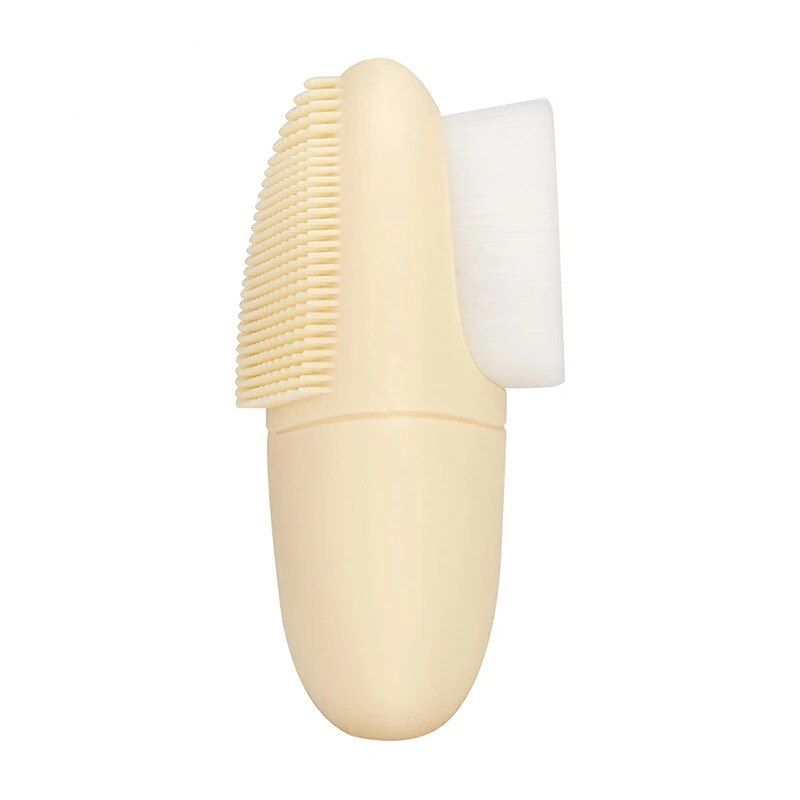 Multi-Purpose Silicone Facial Cleansing Brush – Compact, Dual-Headed, Eco-Friendly Face Brush for Deep Cleansing and Exfoliation