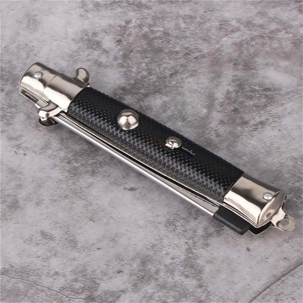 Butterfly Knife Style Folding Comb