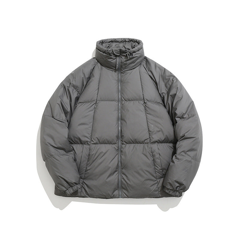 Stand-up Collar Down Jacket Unisex Thickened