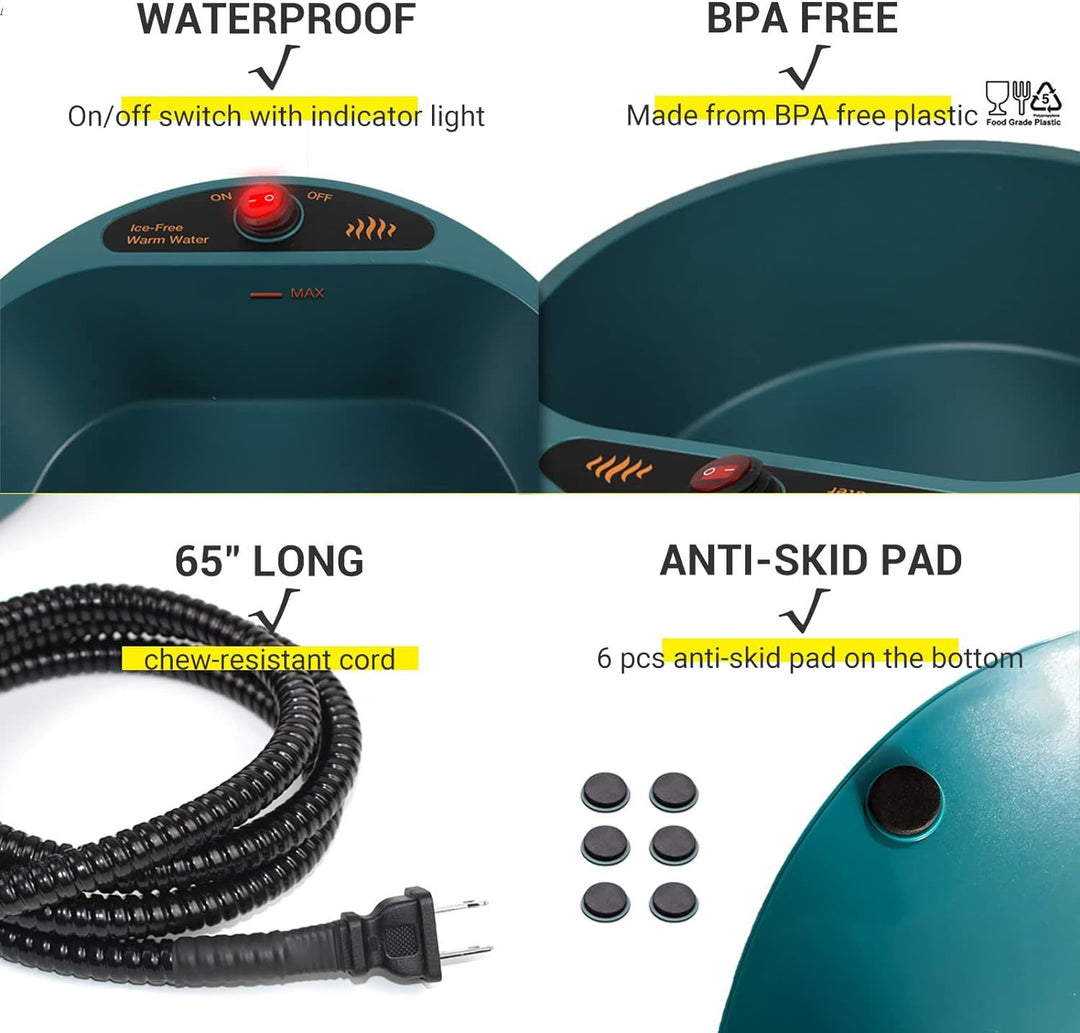 Heated Pet Water Bowl