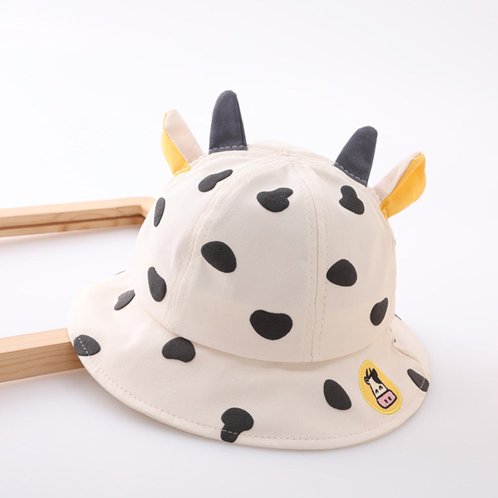 Cute Cow Pattern Kids Bucket Hat