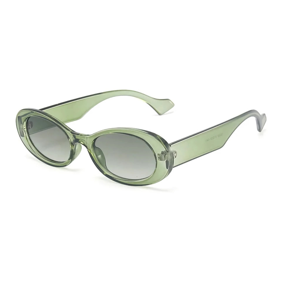 Retro Oval Sunglasses