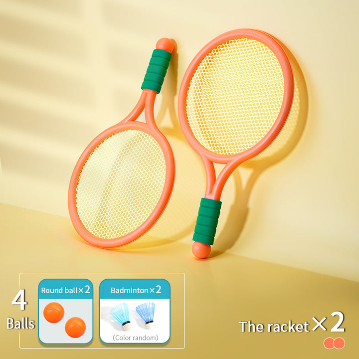 Kids Badminton and Tennis Racket Set