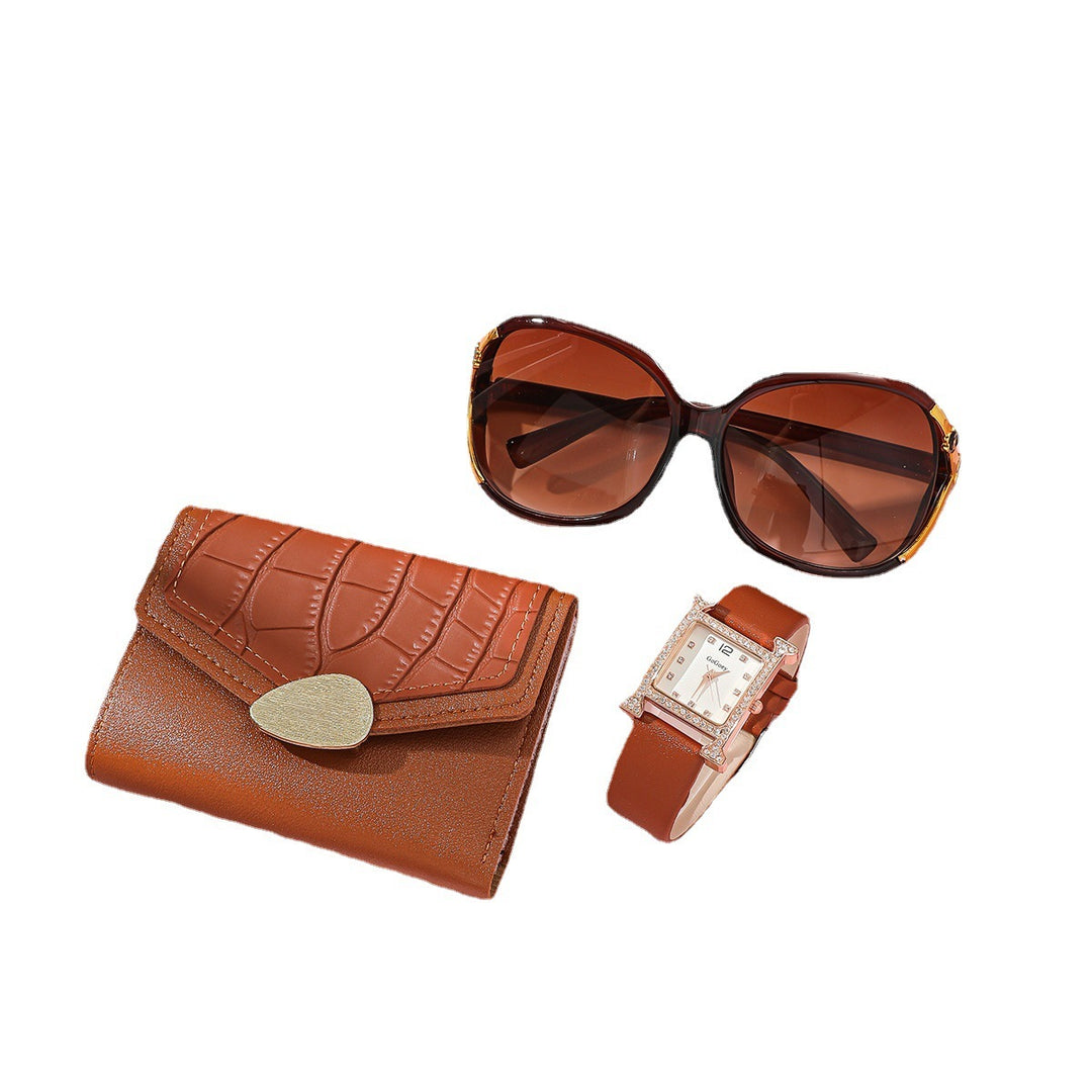 Household Fashion Good Sunglasses Wallet Women's Gift Suit