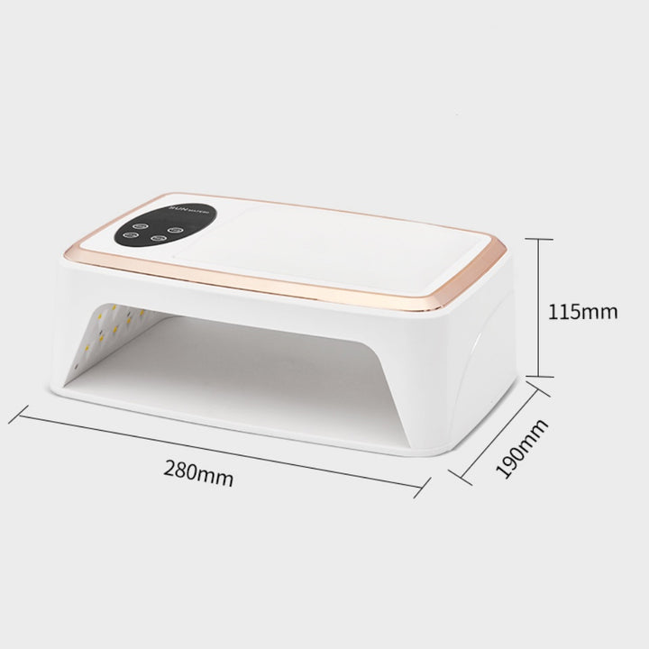 380W Professional Nail Dryer 90 Leds Nail Dryer UV Lamp For Curing All Gel Nail Polish Motion Sensing Manicure Pedicure