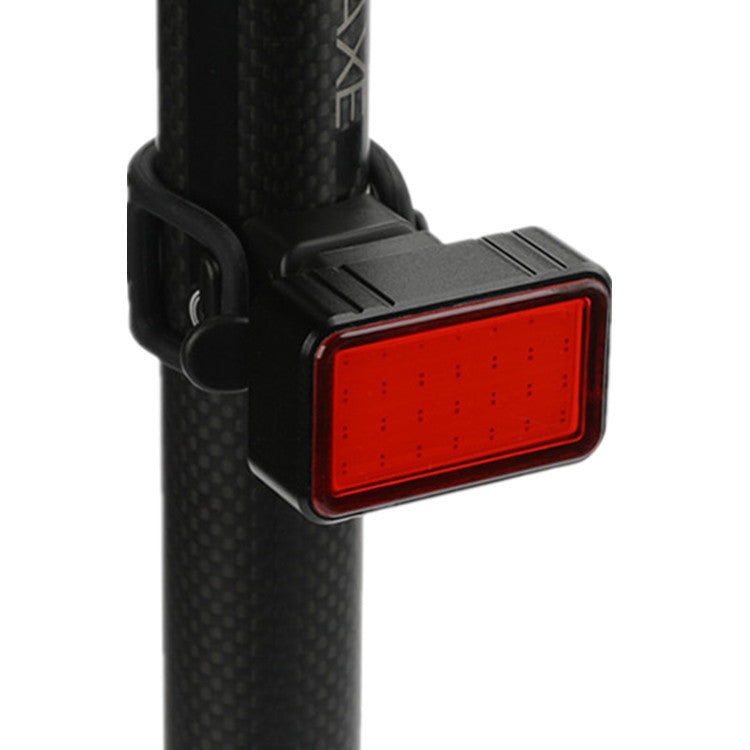 Machfally USB charging smart sensor brake bicycle riding tail light mountain bike COB warning light