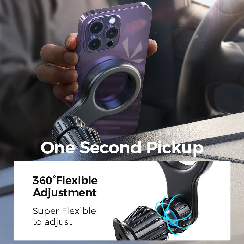 Magnetic Car Phone Holder with Strong Grip