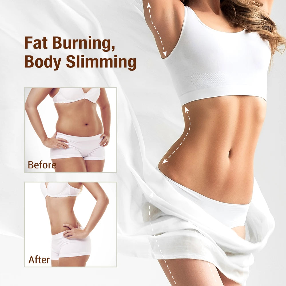 Electric Fat Burning Body Sculpting Machine - Anti Cellulite Massager & Muscle Stimulation Roller