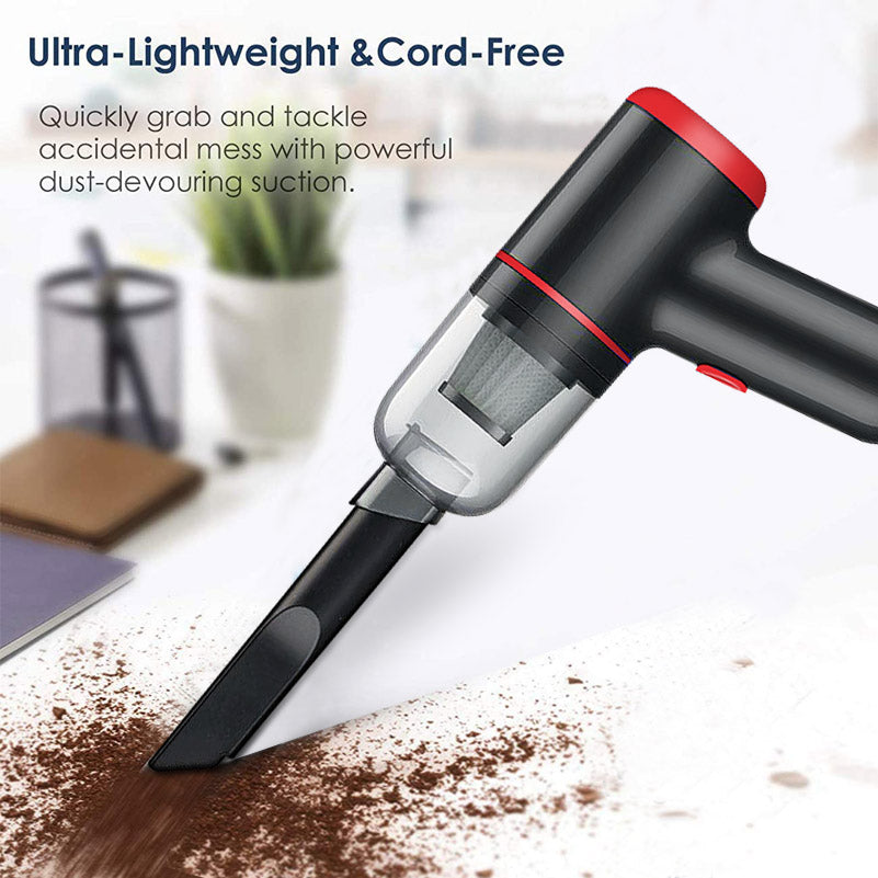 Portable Wireless Mini USB Vacuum Cleaner with Dock Charger