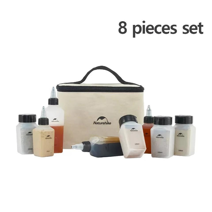 Outdoor Picnic Camping Portable Seasoning Jar Set