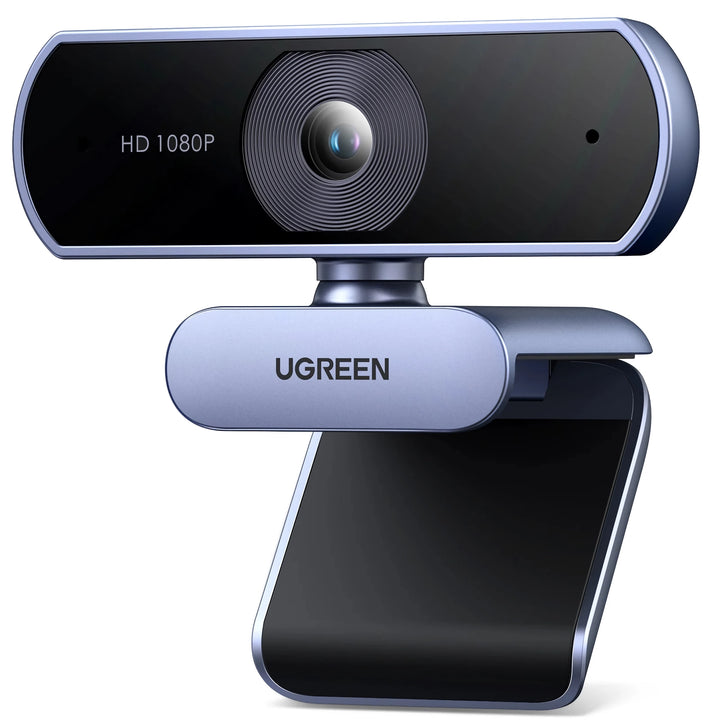 USB Webcam 1080P HD with Dual Microphones for Laptop and Computer