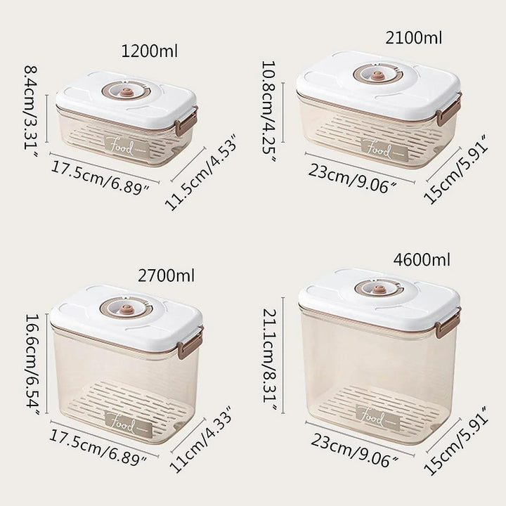 Food Vacuum Storage Box