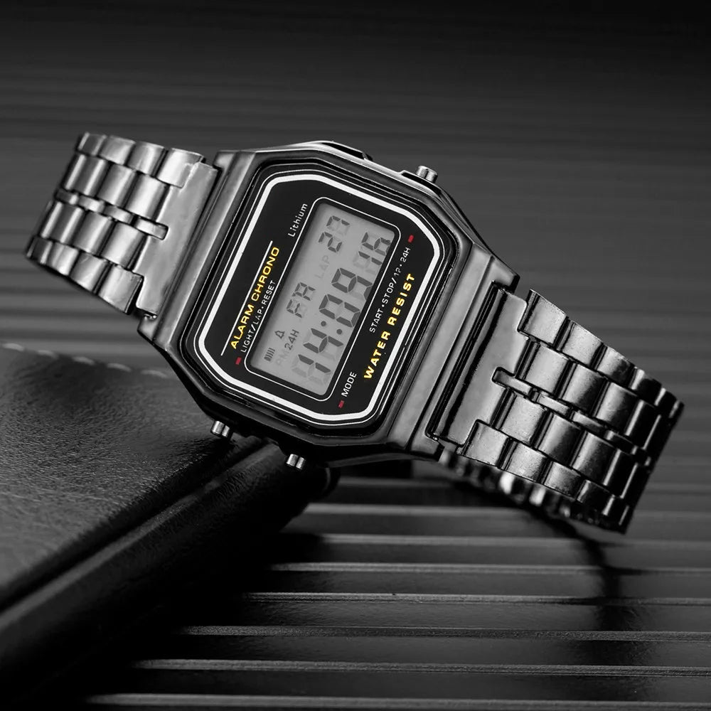 Digital Sports Waterproof LED Watch