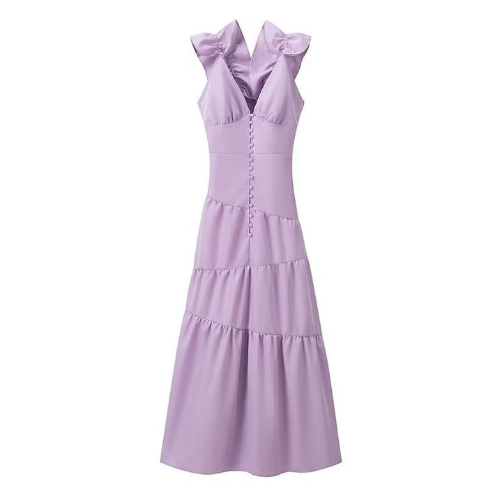 European And American Style New Flower Dress Women