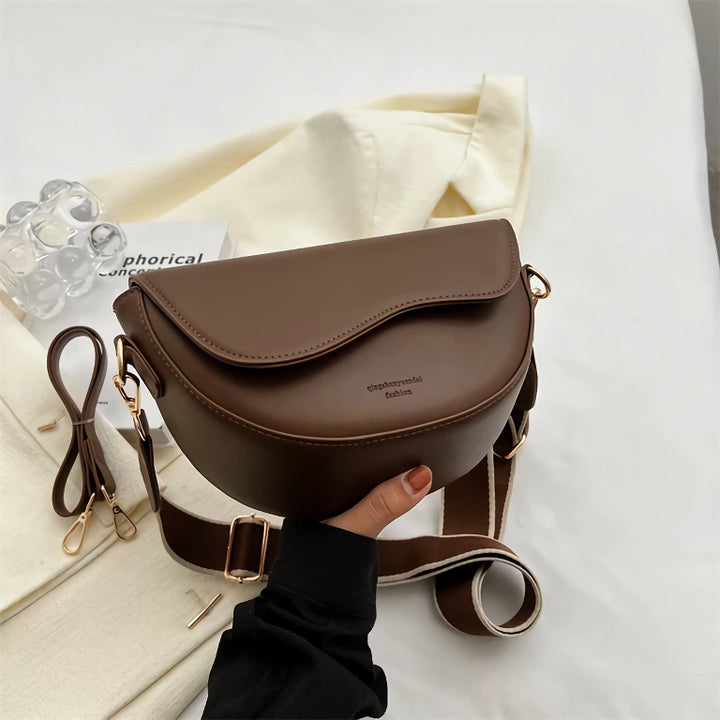 Summer Chic Leather Chain Shoulder Crossbody Bag for Women