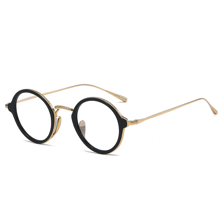 Retro round Frame Universal Myopia Glasses Frame