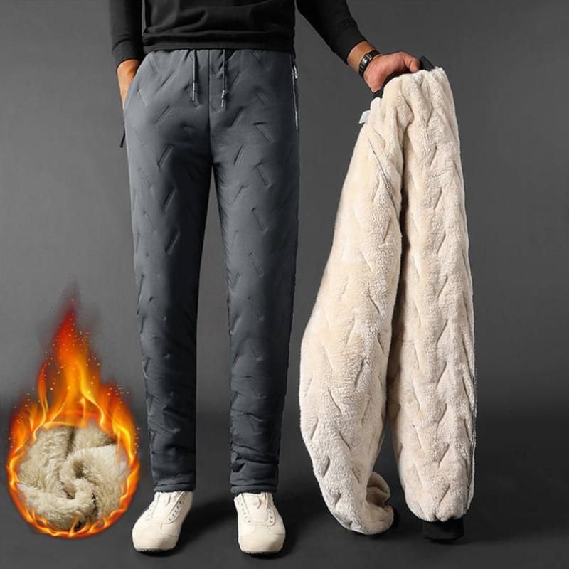 Winter Lambswool Warm Thicken Sweatpants