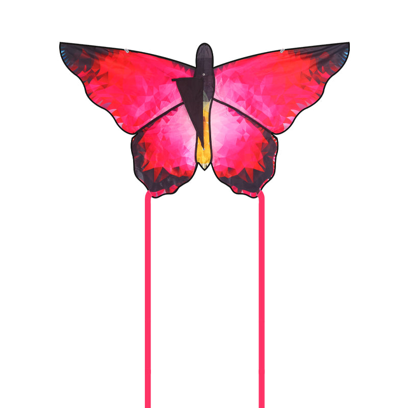 Beautiful Red Crystal Butterfly Kite with 100m String