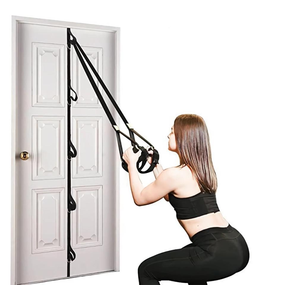 Upgrade Door Anchor Strap for Resistance Bands: Portable Gym Attachment