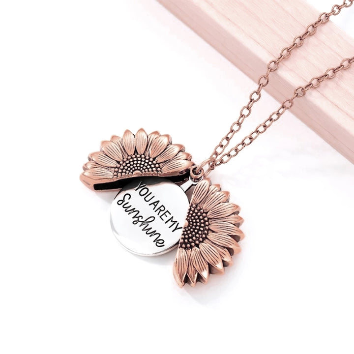 Sunflower Necklace Pendant