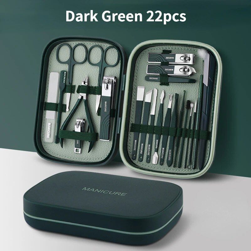 Premium Stainless Steel Nail Care Set