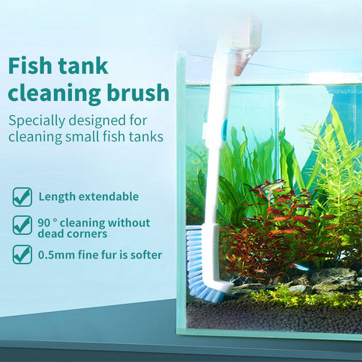 Extendable Aquarium Algae Cleaning Brush