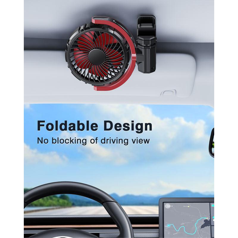 Portable Car Cooling Clamp Fan