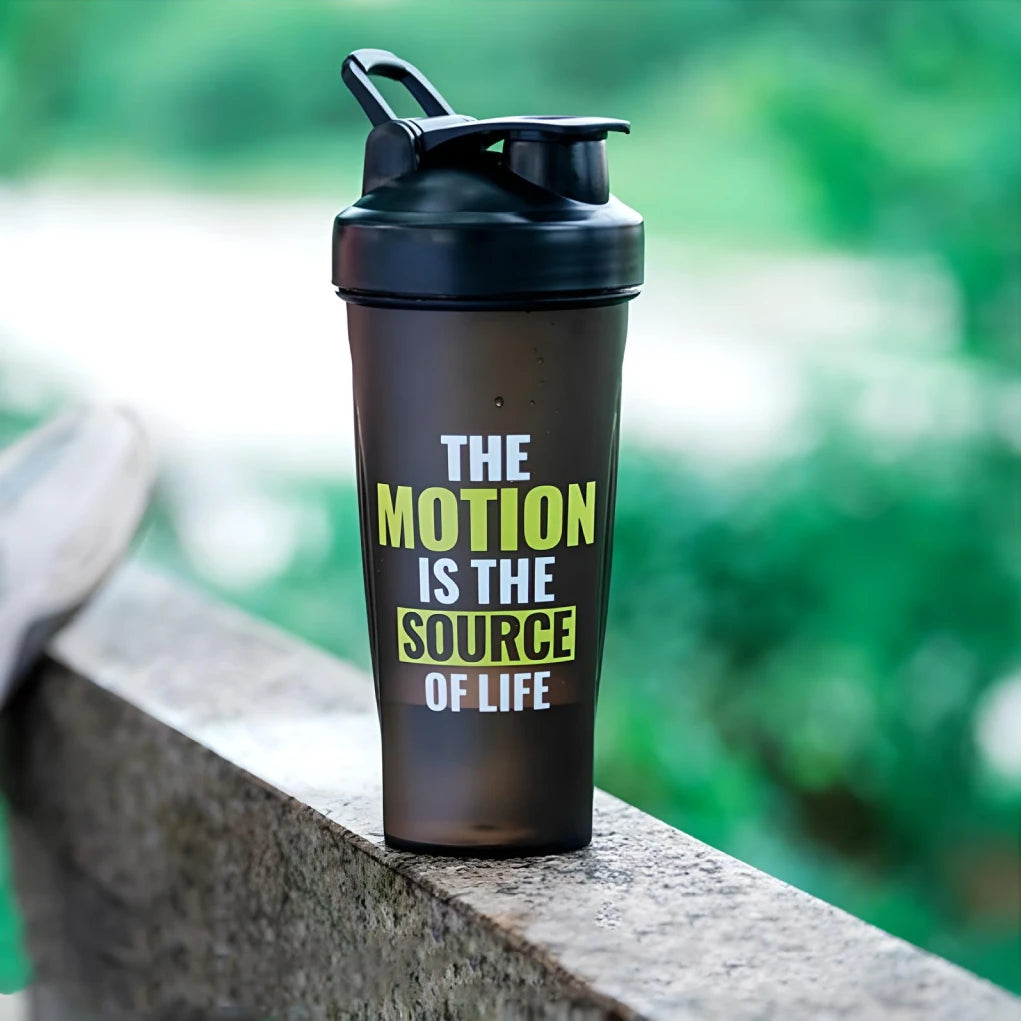 Portable Protein Shaker Bottle