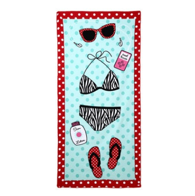 Drop Shipping Flamingo Ice Cream Printed Large Men Women Summer Beach Towels Microfiber Bath Towel Camping Yoga Towels Bathroom