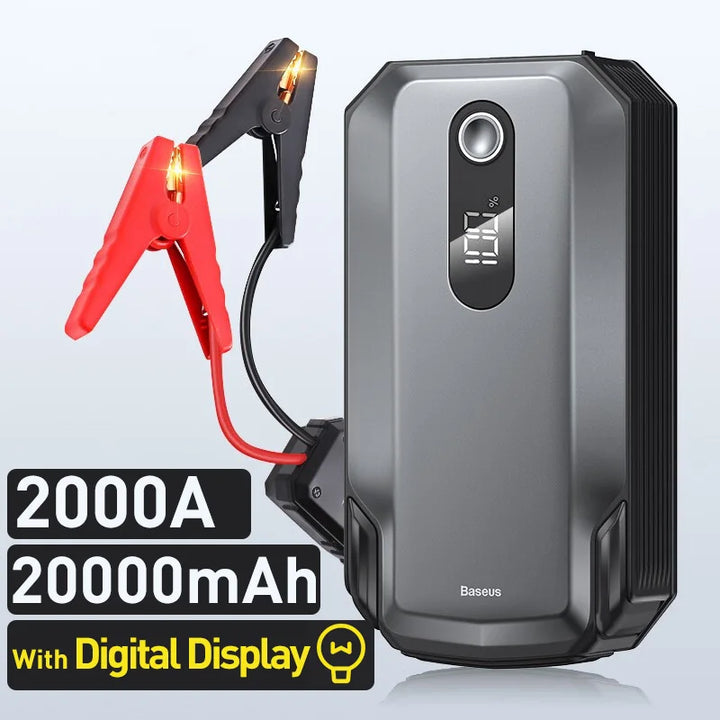 2000A Portable Car Jump Starter & Power Bank