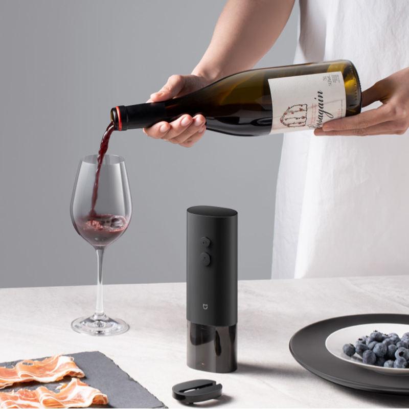 Automatic Electric Wine Bottle Opener with Foil Cutter