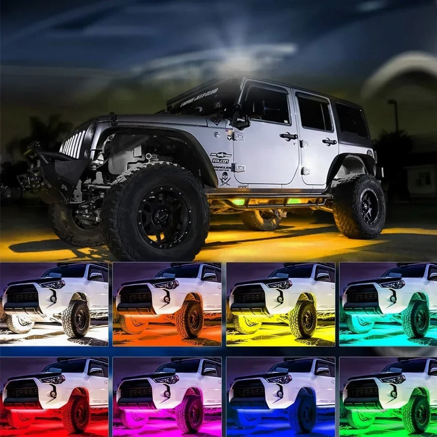 Car Underglow Neon Accent LED Strip Light Kit