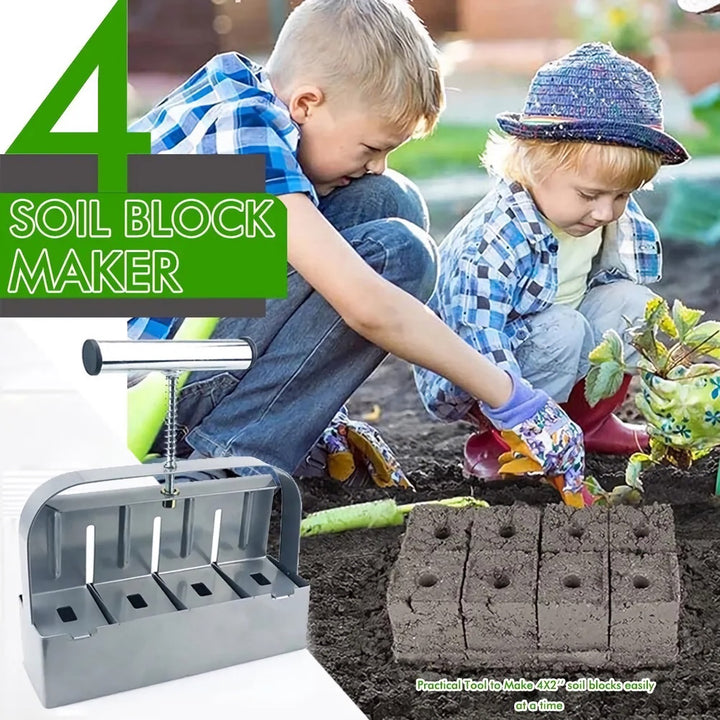 Handheld Seedling Soil Block Maker