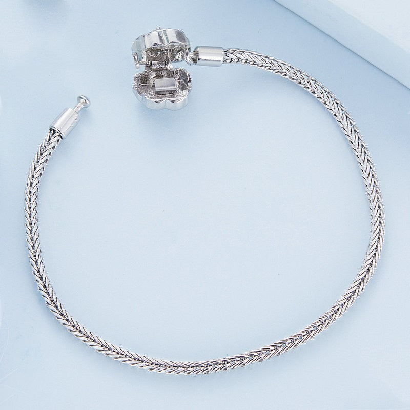 925 Silver Rose Basic Bracelet