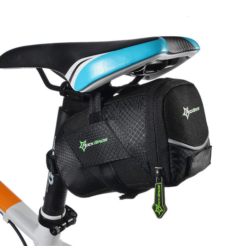 Waterproof saddle bag for road bike rear bag