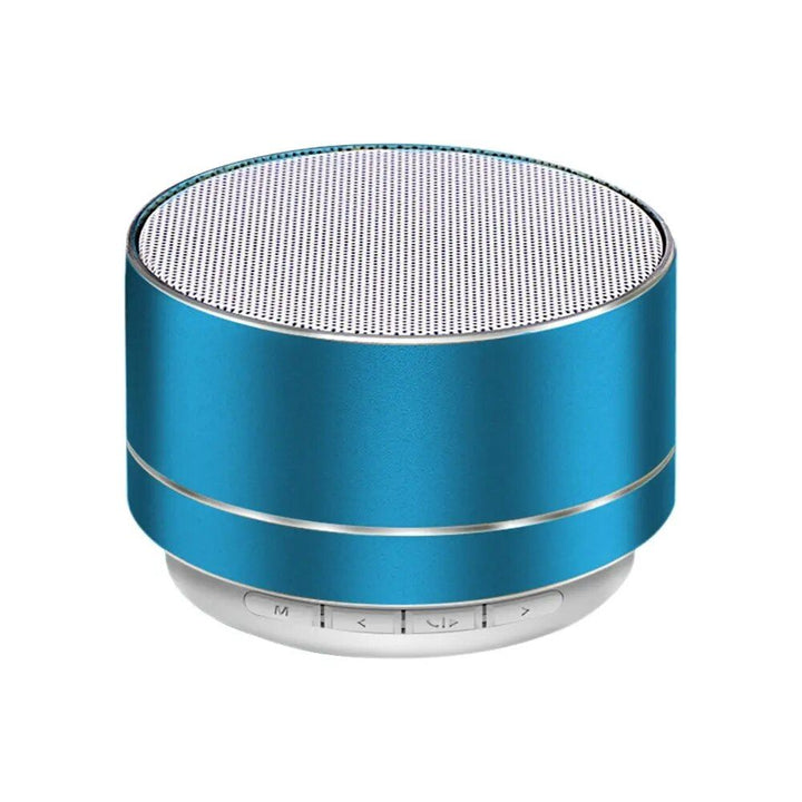 Compact Wireless Bluetooth Speaker with Subwoofer Sound & USB Power