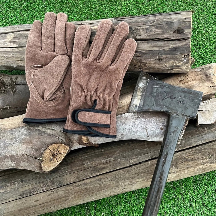 Classic Leather Work Gloves