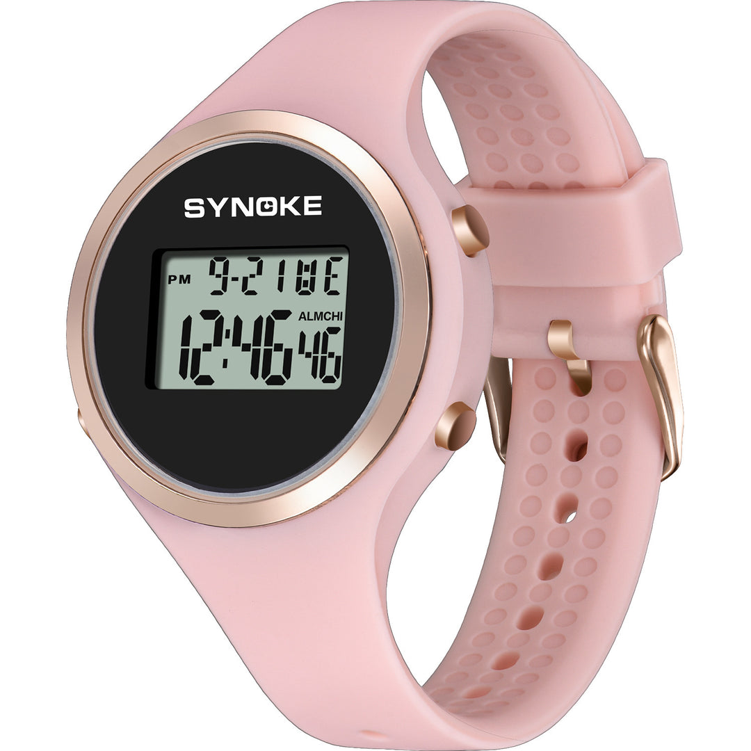 Student Electronic Watch Boy Girl Fashion Simple Watch Silicone Band