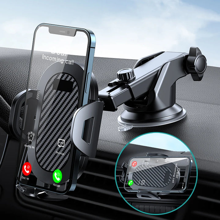 Universal Dashboard & Windshield Gravity Car Phone Holder