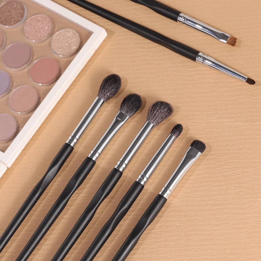 7-Piece Premium Eye Makeup Brush Set