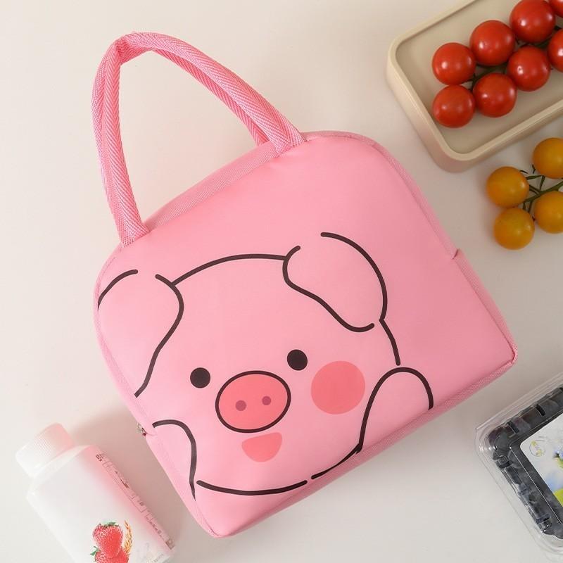 Cartoon Animal Thermal Lunch Bag for Kids