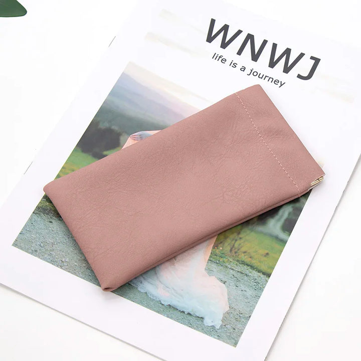 Multi-Color Soft PU Leather Glasses Pouch