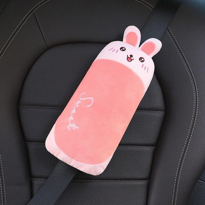 Cartoon Car Safety Seat Belt Pillow for Kids