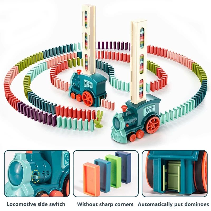 Domino Train Toy Set