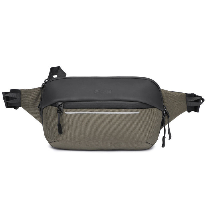 Men's Waist Bag Korean Version Functional Multi-function Expandable Messenger