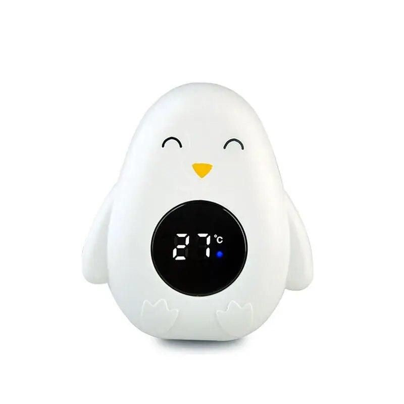 Adorable Cartoon Floating Baby Bath Thermometer with Digital LED Display