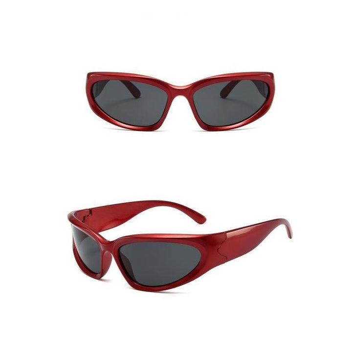 Y2K Punk Sports Sunglasses for Men and Women