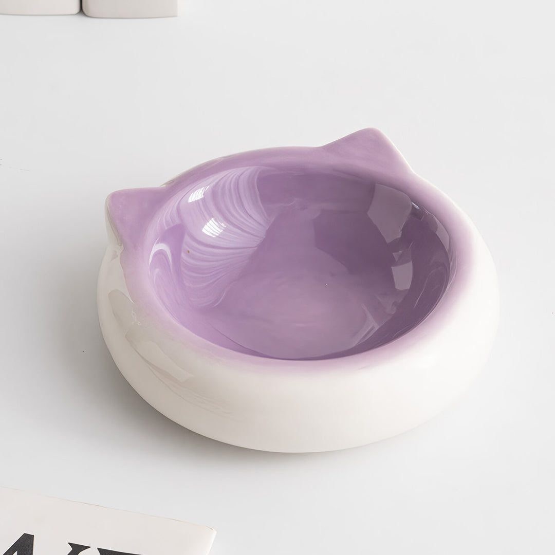 Ceramic Anti-Slip Pet Bowl for Small Dogs and Cats