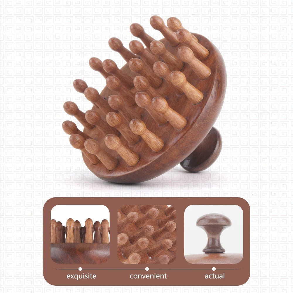 Wooden Massage Comb